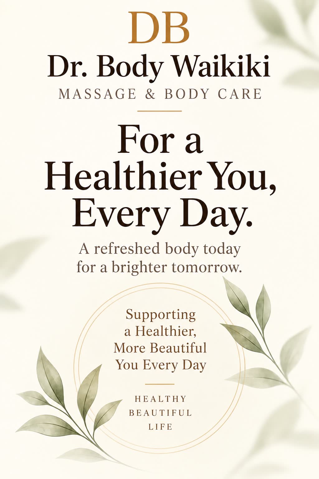 Dr. Body Waikiki - For a Healthier You, Every Day.