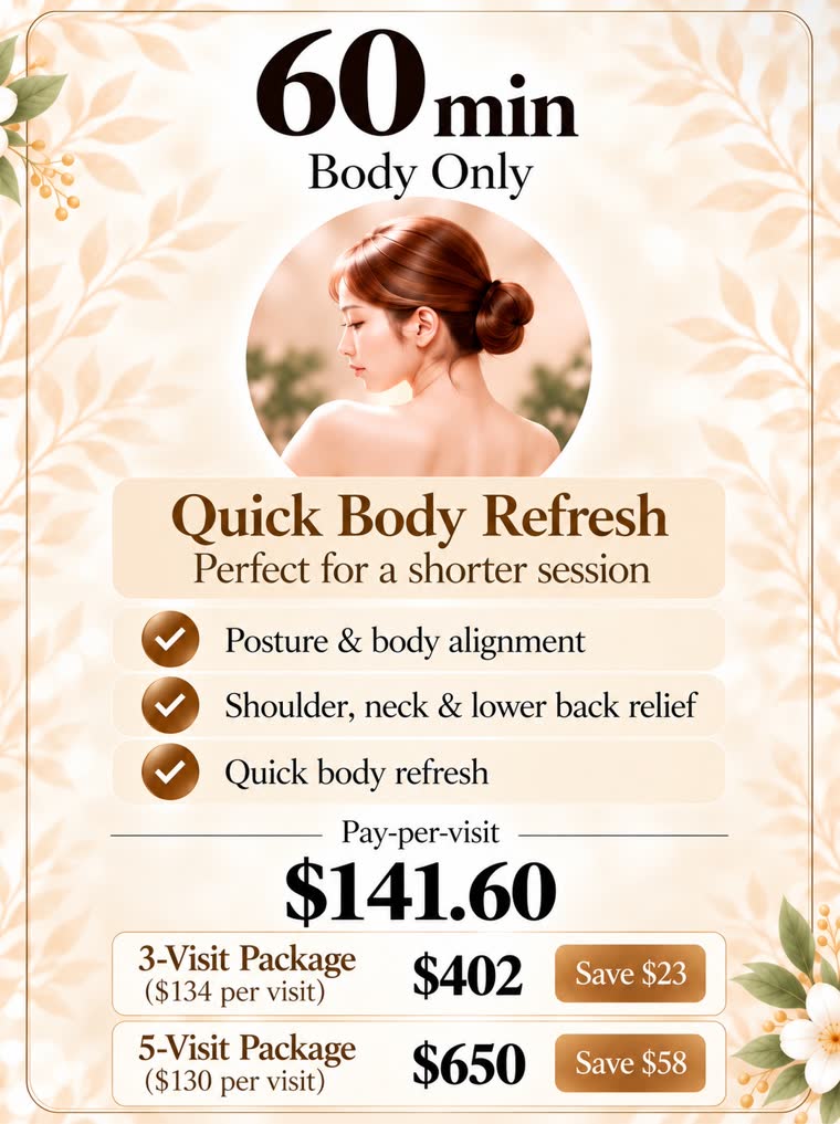Short Course (Body Only) 60 min plan
